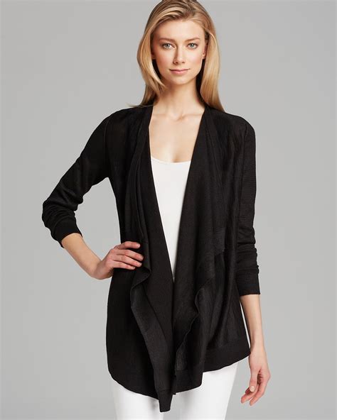 michael michael kors women's drape front cardigan|michael michael kors drape front cardigan .